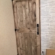 木製ドアの造作工事